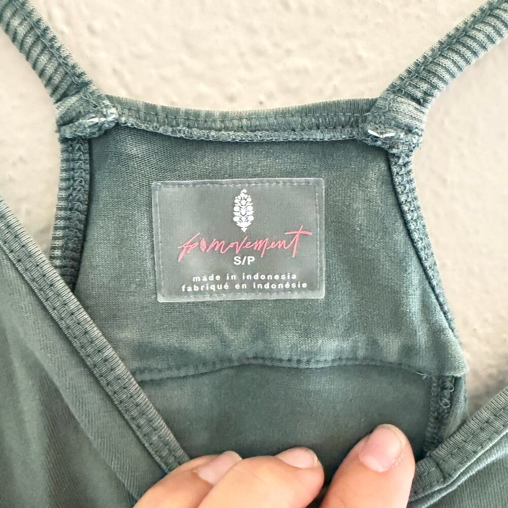 Free People Movement Hot Shot Onesie in green - Picture 8 of 8